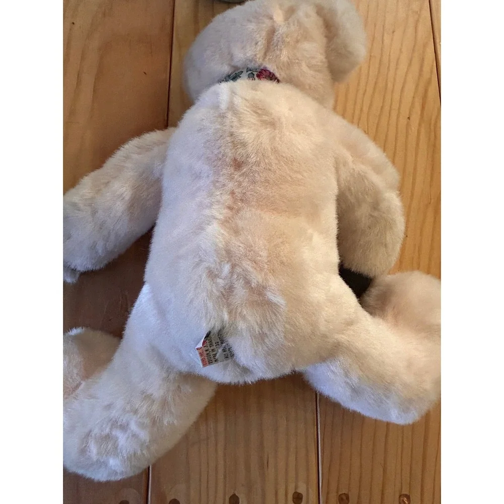 Victoria Secret Vintage 1992 Gund Pink Plush Teddy Bear Stuffed Animal